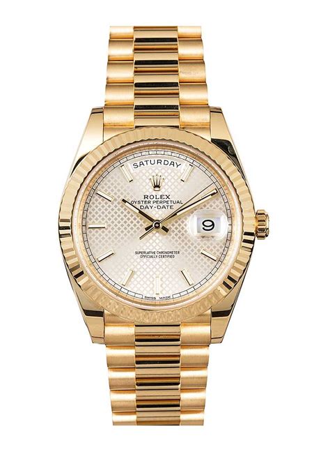 pre owned rolex president 40mm